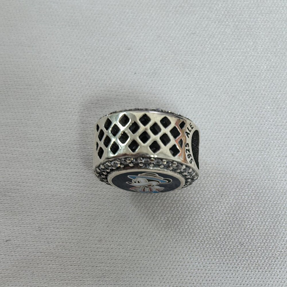 Pandora USA Disneyland Mickey Exclusive Charm Pendant, S925 Silver Jewelry - Picture 3 of 4